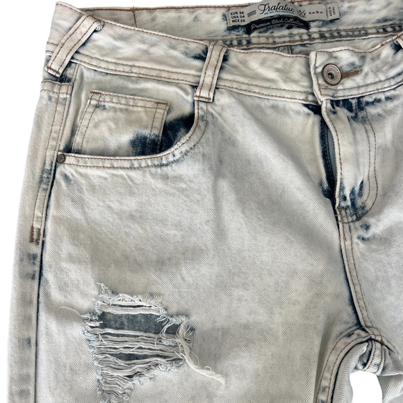 COPY - ZARA | Jeans Distressed Acid Wash 8 - Picture 3 of 6